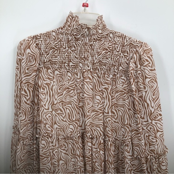 Cinq à Sept - high low Rika chiffon dress - sz 4 excellent condition - Picture 6 of 15